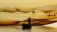 Sunset Over the Cua Dai Sea from Hoi An
