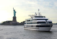 New York City Lights Dinner Cruise with Optional Window Seat Upgrade