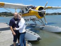 Romantic Sunset Champagne Seaplane Tour over San Francisco