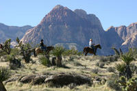 Red Rock Canyon Sunset Horseback Ride and Barbeque