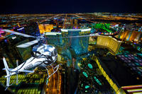 Deluxe Las Vegas Helicopter Night Flight with VIP Transportation