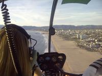 Helicopter Tour over California's Coastline with Private Landing from Los Angeles