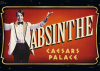 Absinthe at Caesars Palace in Las Vegas