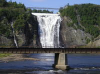 Montmorency Falls Bike Tour in Quebec