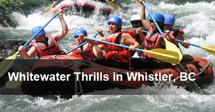 Whistler Whitewater Rafting